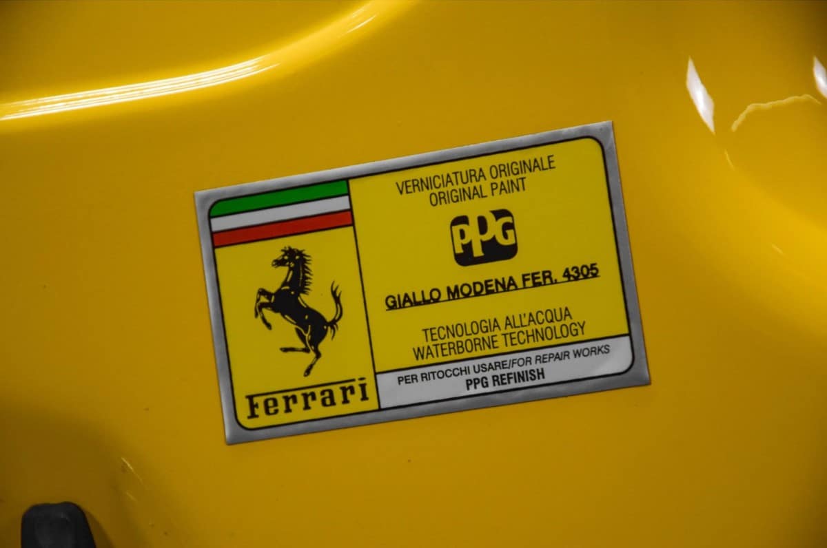 Ferrari Giallo Modena