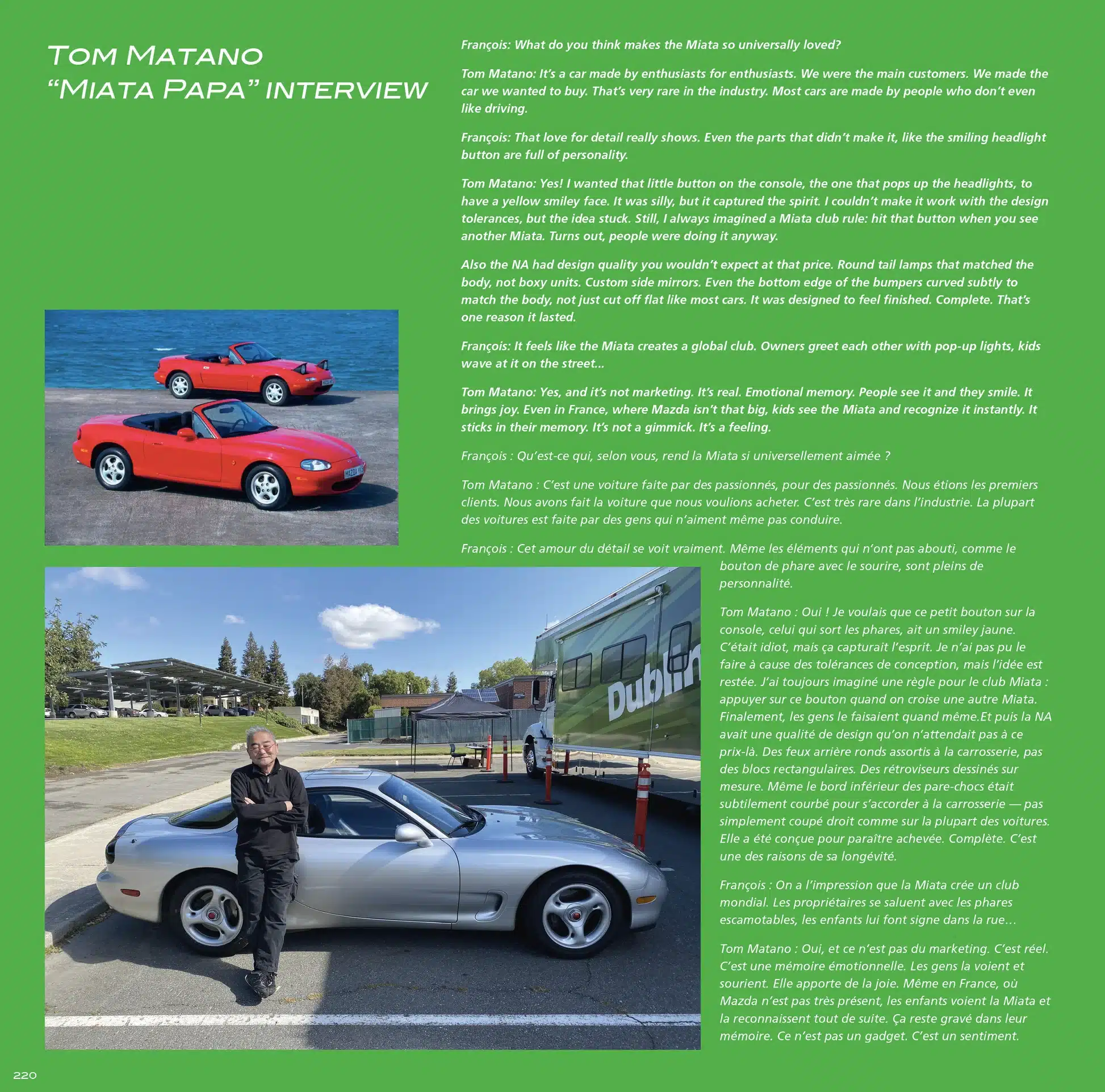 « A life in Mazda MX-5 »