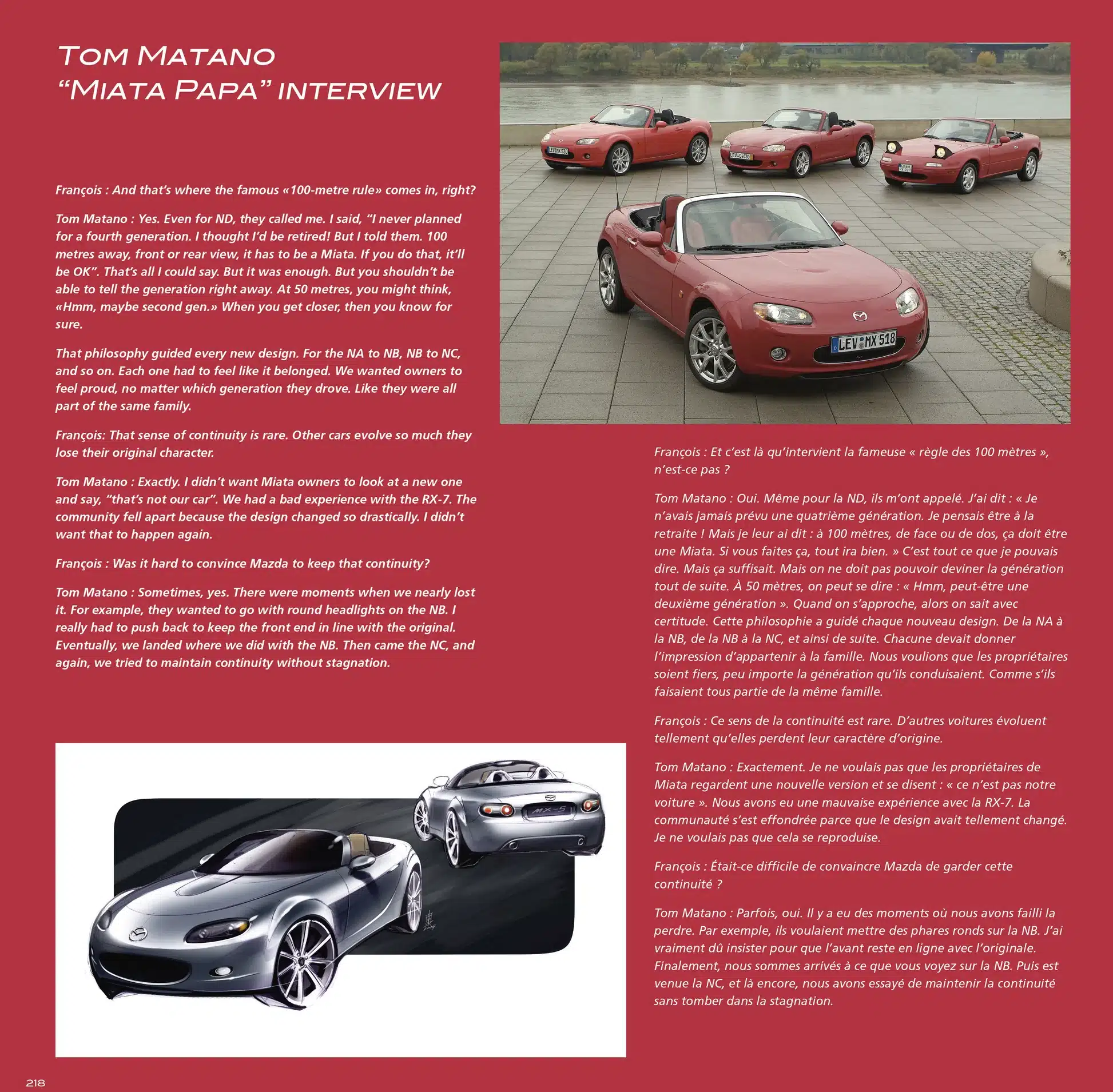 « A life in Mazda MX-5 »