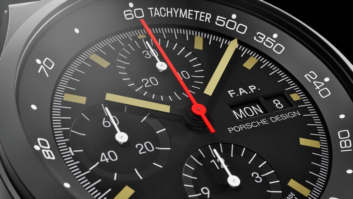 Porsche Design Chronographe 1 - 911 GT3 90 F. A. Porsche