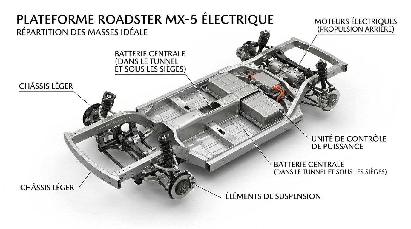 Mazda MX-5 EV électrique