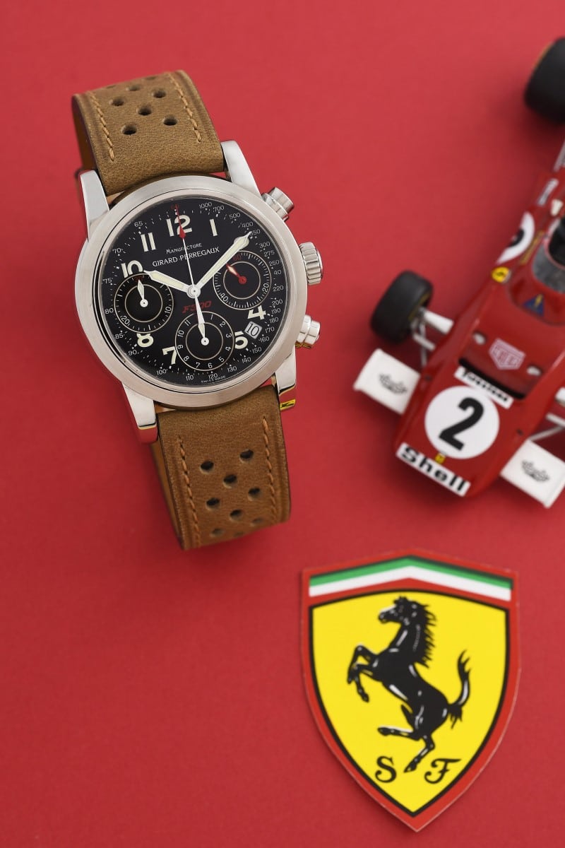 GIRARD PERREGAUX pour FERRARI F300 Classic 1966 - Grande Calendrier & Moon / Or rose