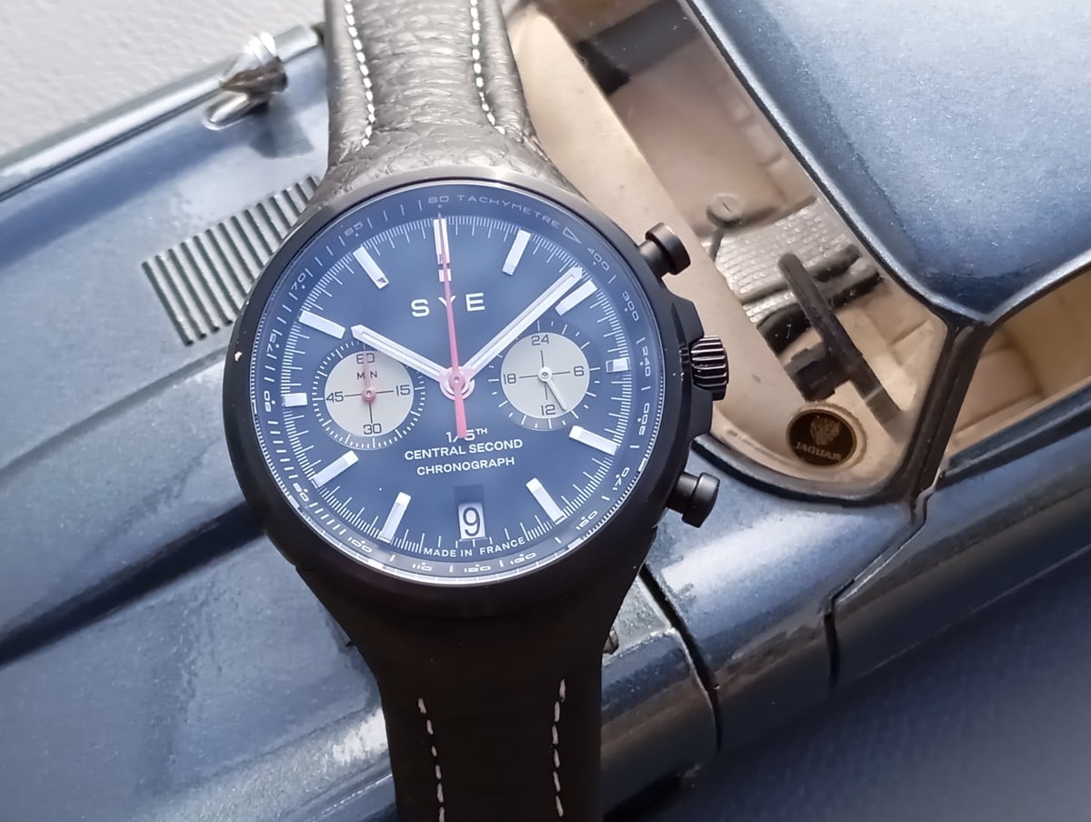 SYE [Start Your Engine] : nouvelle marque française SYE-Chronograph-Cut-7-1