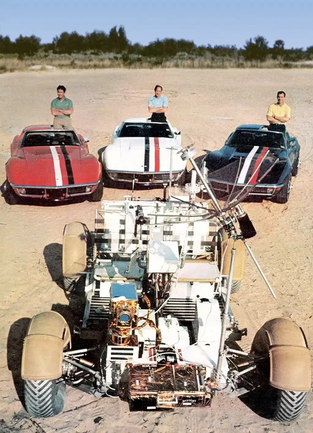 1971 Chevrolet Corvette "AstroVette" - Apollo 15 astronauts