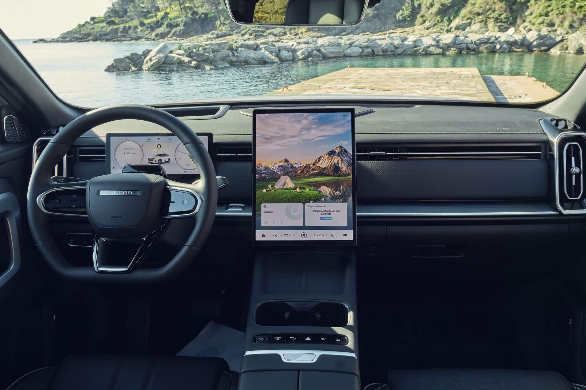 Planche de bord du Jaecoo 7