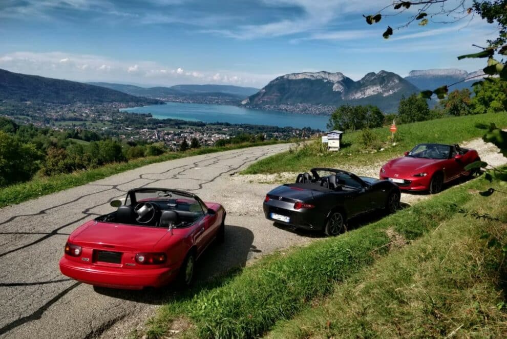 Liberty Rider roadtrip voiture roadster Mazda MX-5