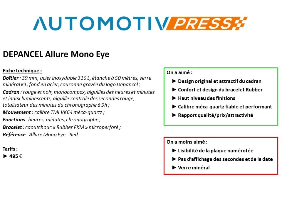 Depancel Allure Mono Eye