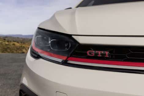 Logo GTI sur la calandre