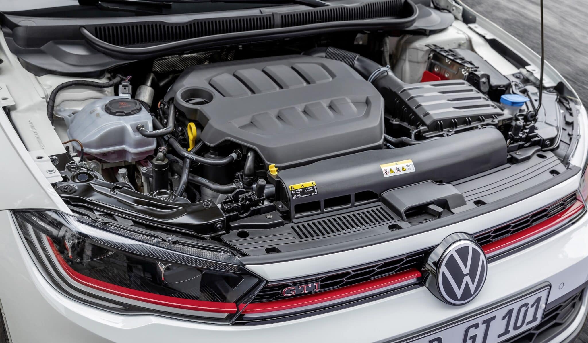 Le moteur 4 cylindres de la Polo GTI