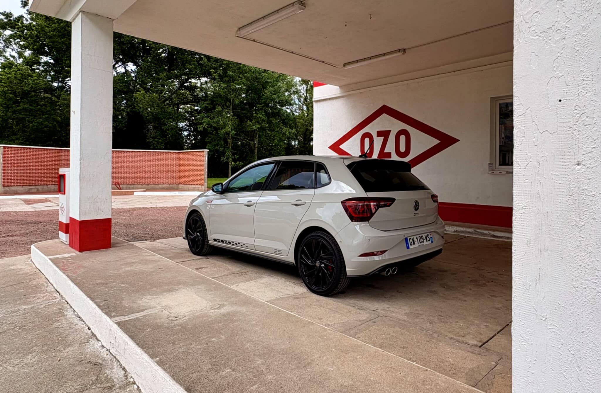 Arrière de la VW Polo GTI édition 25