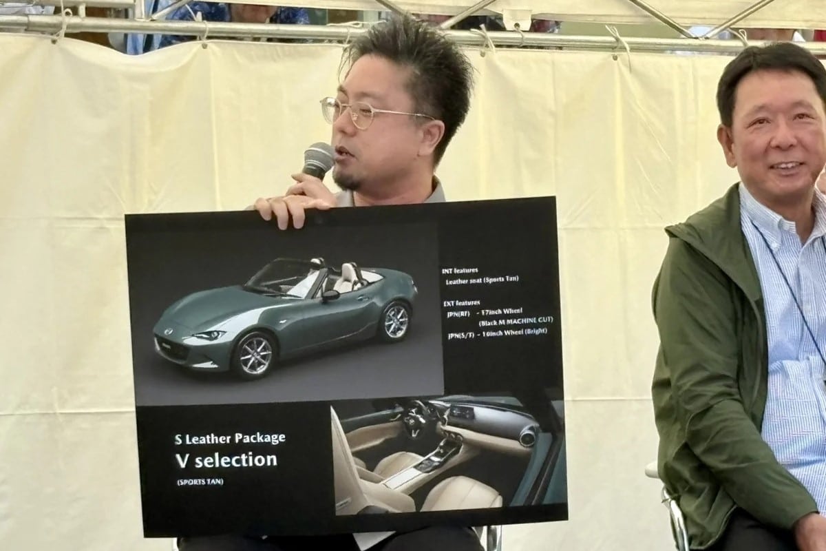 Mazda MX-5 Zinc Green Metallic