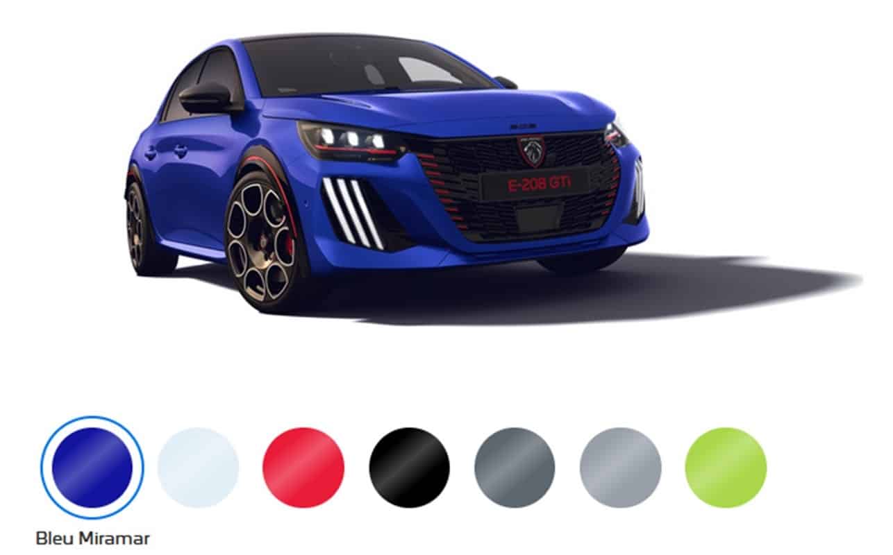 Peugeot e-208 GTi