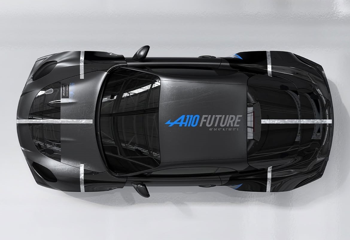 Alpine A110 electric (mule Festival Of Speed 2026)