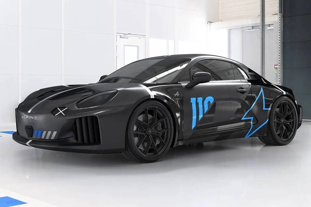 Alpine A110 electric (mule Festival Of Speed 2026)