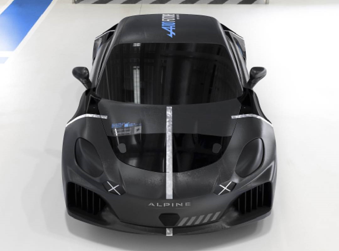 Alpine A110 electric (mule Festival Of Speed 2026)