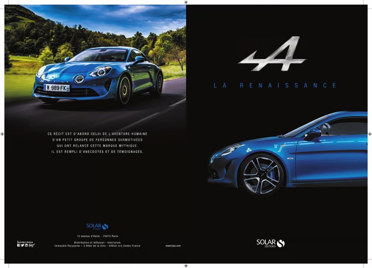 Bernard Ollivier - Alpine La Renaissance -Editions Solar