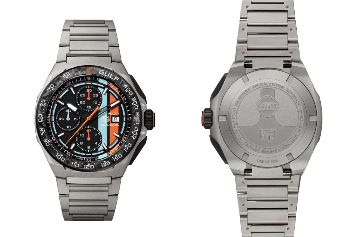 TAG Heuer Formula 1 Automatic Chronograph x Gulf
