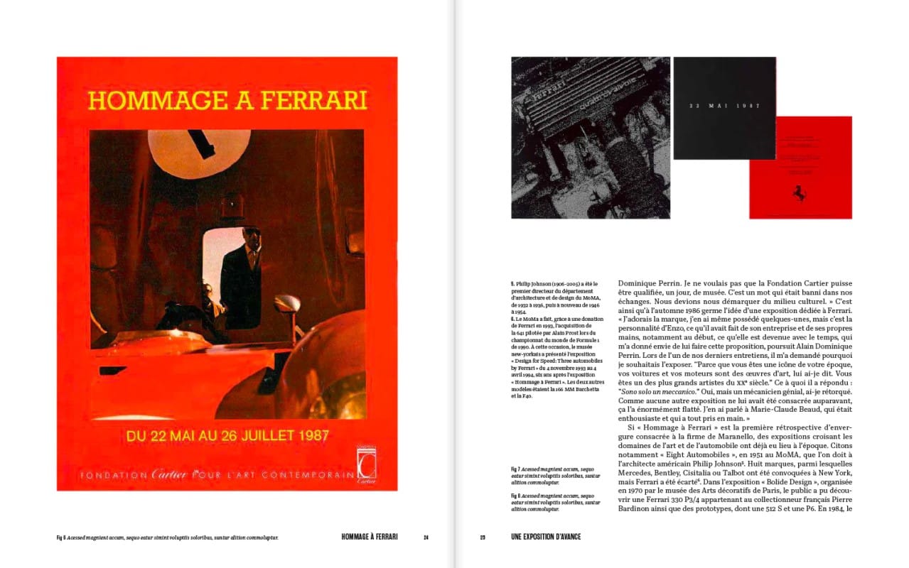 Hommage à Ferrari - Fondation Cartier