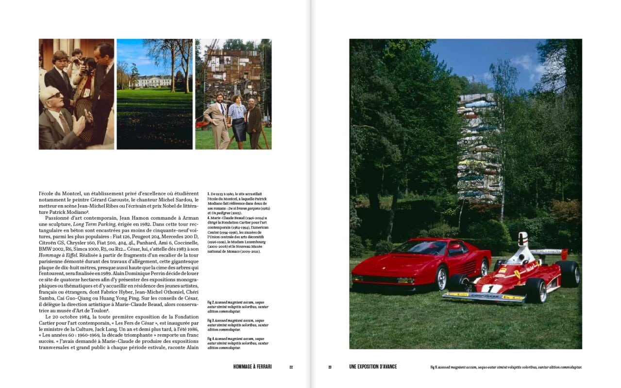Hommage à Ferrari - Fondation Cartier