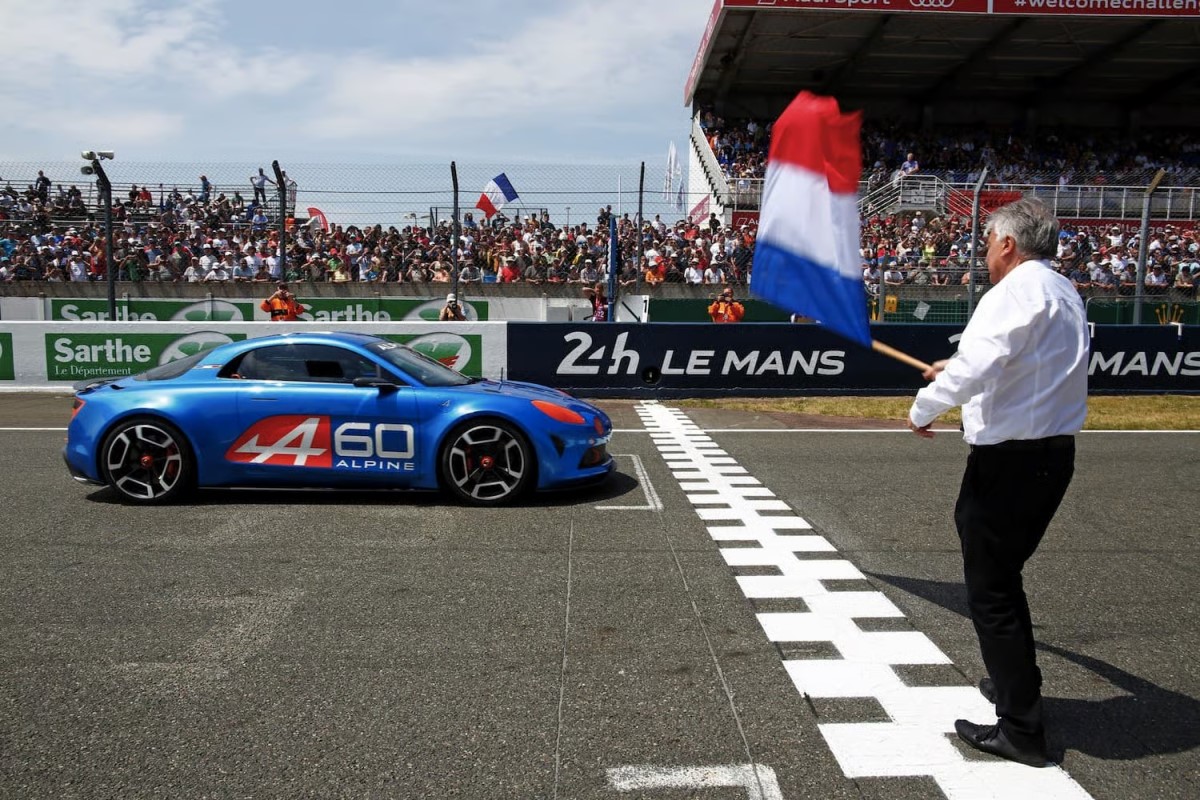 Bernard Ollivier - Alpine A110 Celebration - 24h du mans 2015
