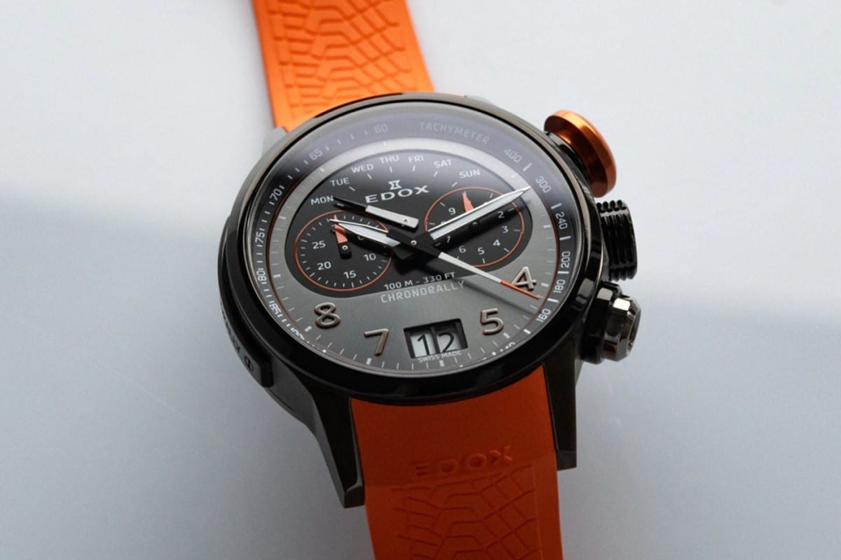 Edox Chronorally Chronograph 45