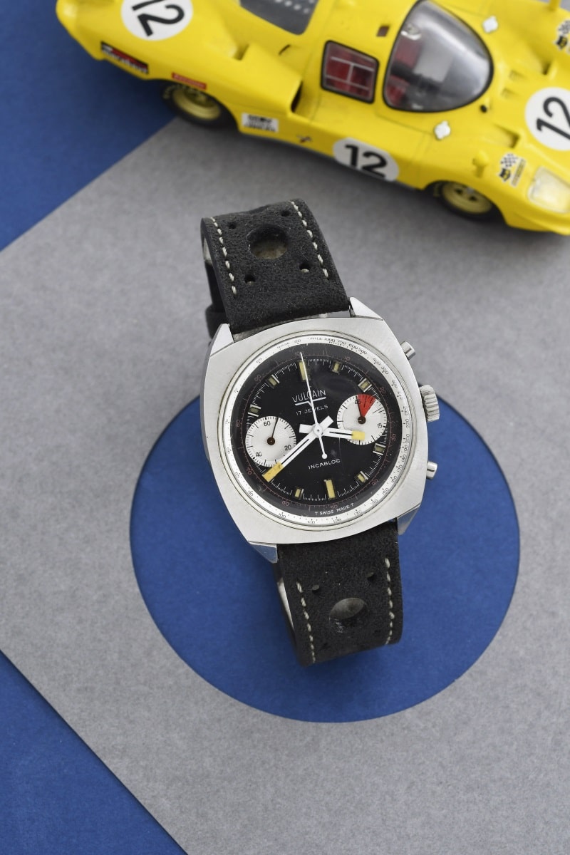 VULCAIN CHRONOGRAPHE PILOTE / TACHYMETRIQUE