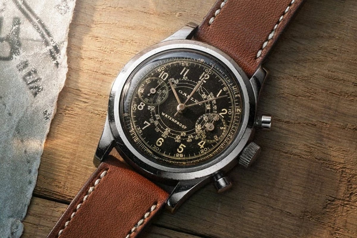 Gallet MultiChron Clamshell 1938