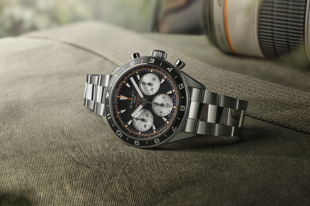 Gallet Multichron Pilot Chronograph 42