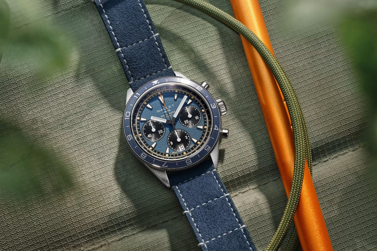 Gallet Multichron Pilot Chronograph 42