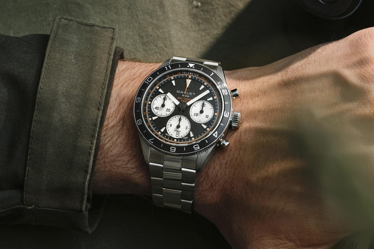 Gallet Multichron Pilot Chronograph 42