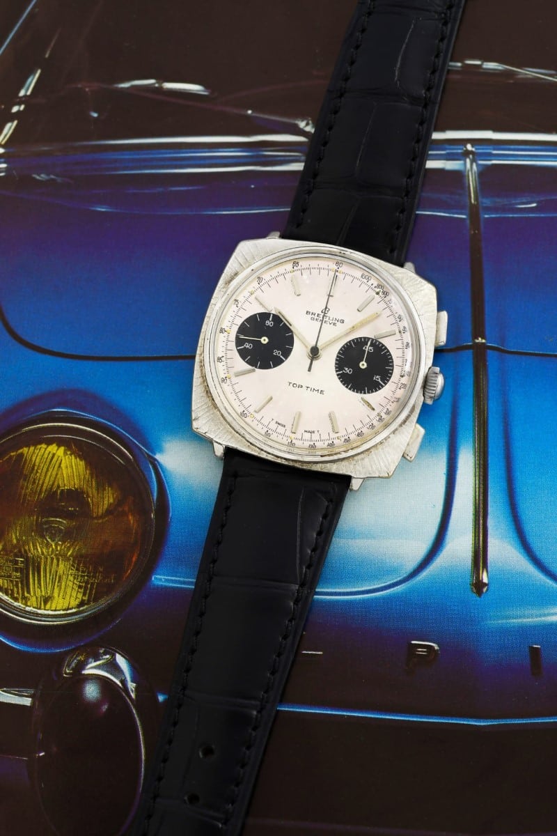 BREITLING CHRONOGRAPHE COUSSIN TOP TIME / CHROME PANDA