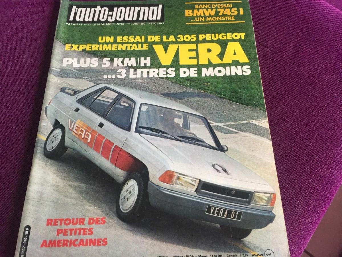 Peugeot VERA - L'Auto-Journal