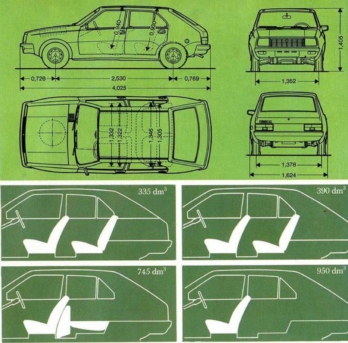 Renault 14 brochure 1976