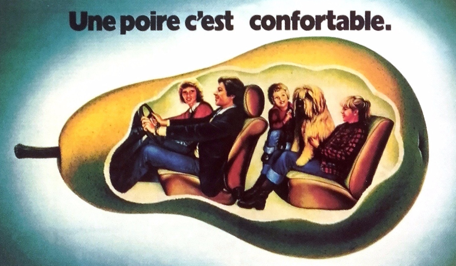 Publicité R14 poire