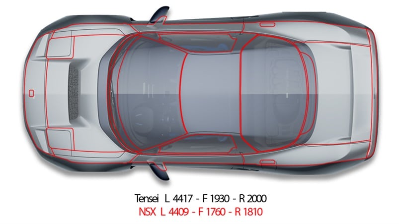 JAS Tensei Honda NSX