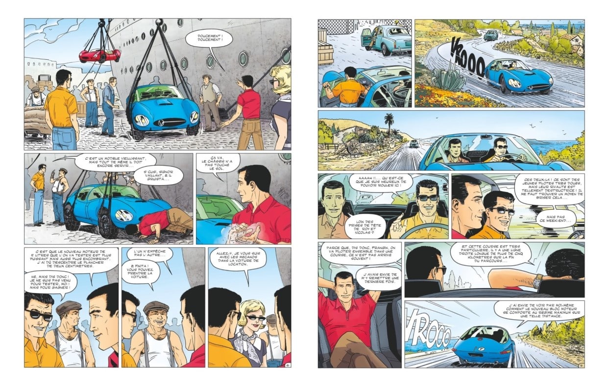 Michel Vaillant, Légendes tome 5, Le drame de Palerme