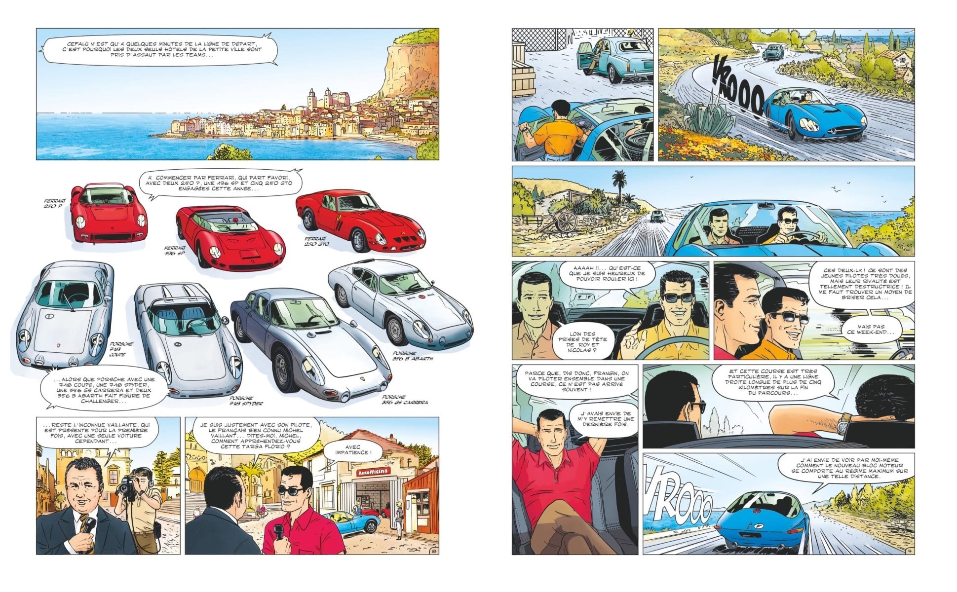 Michel Vaillant, Légendes tome 5, Le drame de Palerme