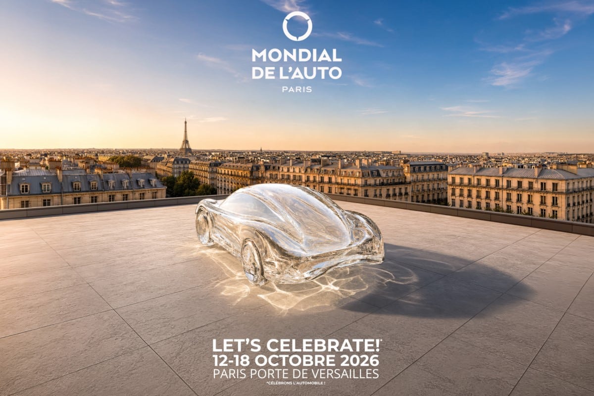 Mondial de l'Auto Paris affiche 2026