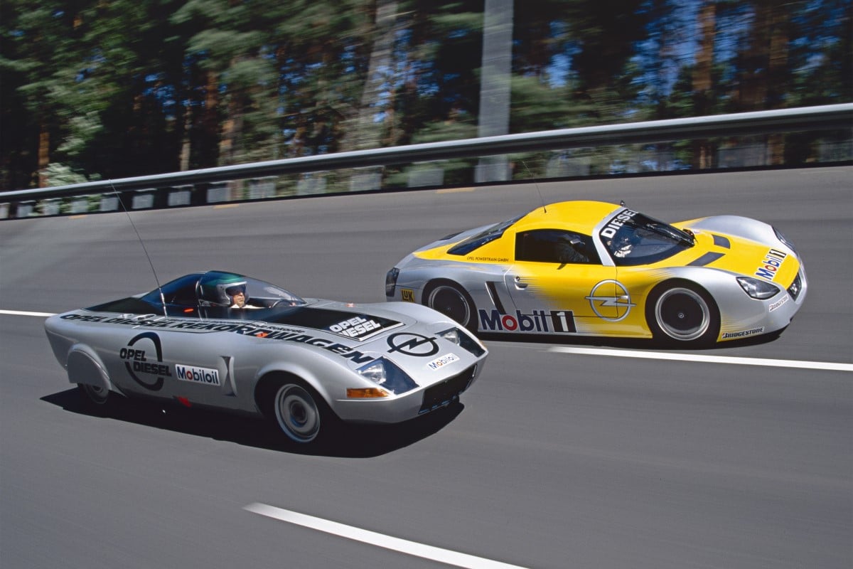 Opel Eco Speedster et Opel GT concept